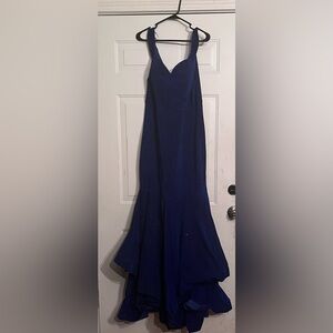 Fashion Nova Royal Blue Mermaid Prom Gown